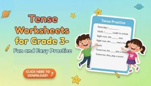 Free Tense Worksheets for Grade 3 PDF